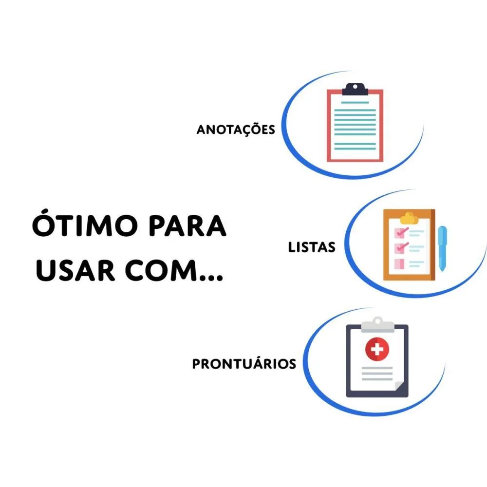 Prancheta Plastica Dellocolor Cristal Dello (Unidade) - imagem 5