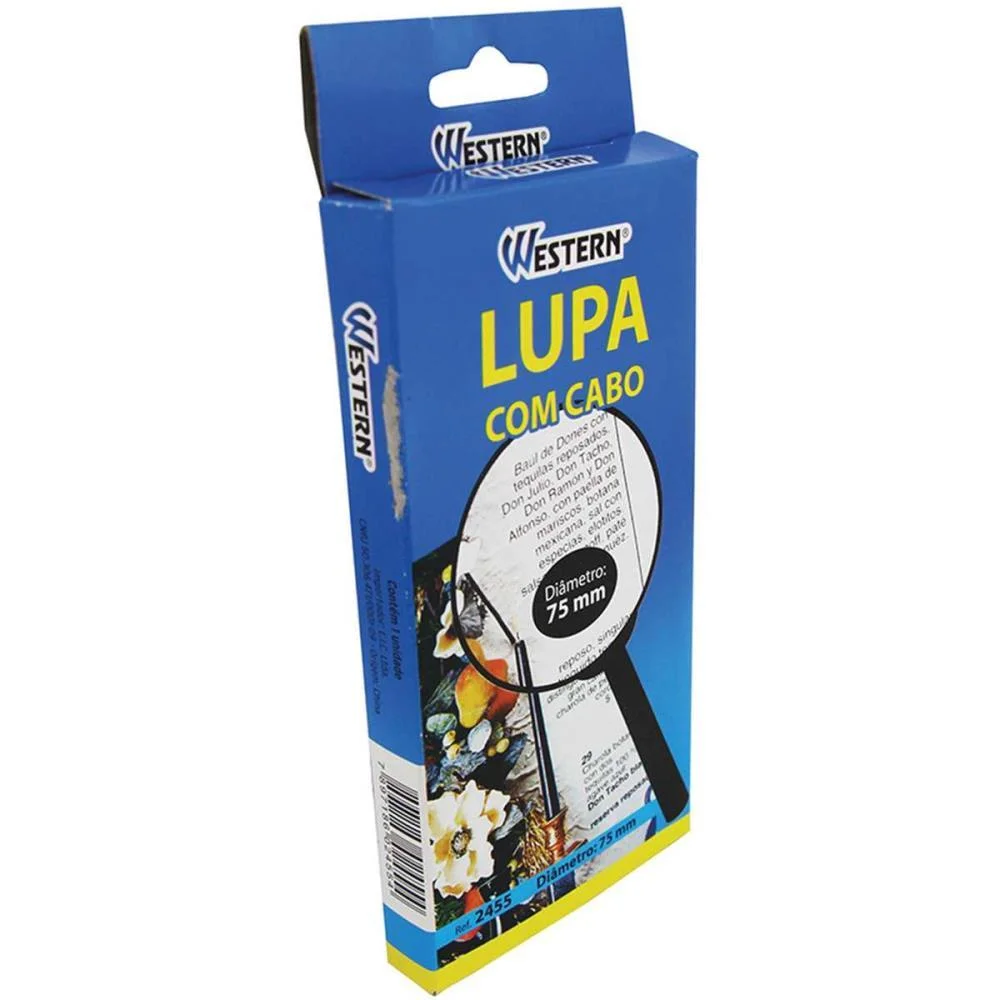 Lupa Lente C/75Mm De Diamet.c/Cabo Western - imagem 4
