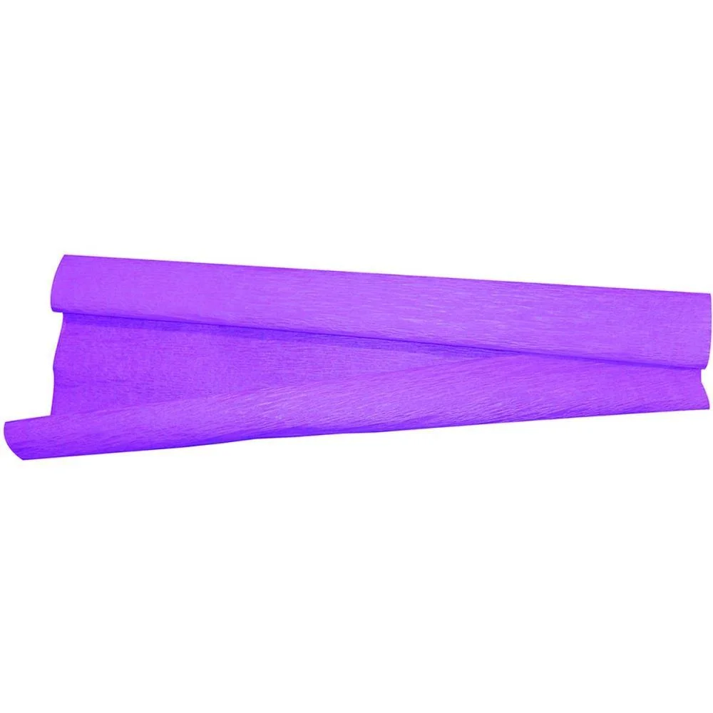 Papel Crepom 48Cmx2,00M.roxo V.m.p. (Pct.c/10) - imagem 2