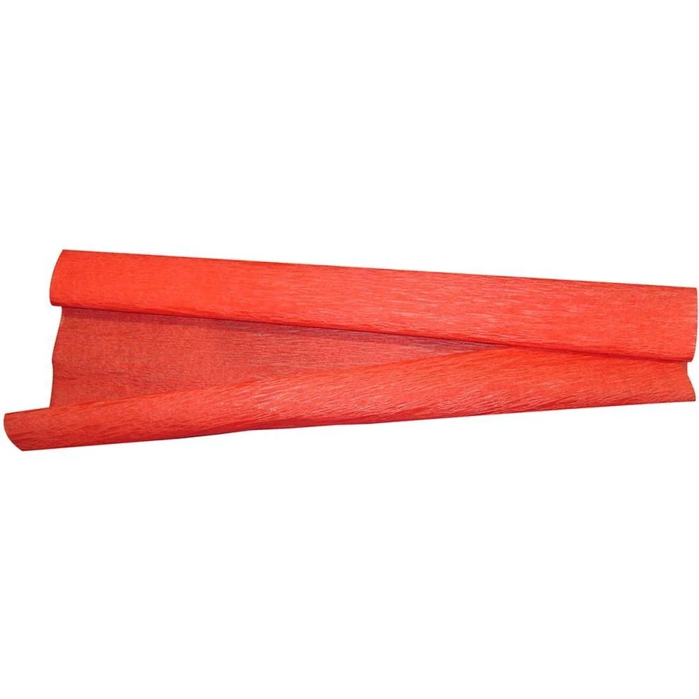 Papel Crepom 48Cmx2,00M.vermelho V.m.p. (Pct.c/10) - imagem 2