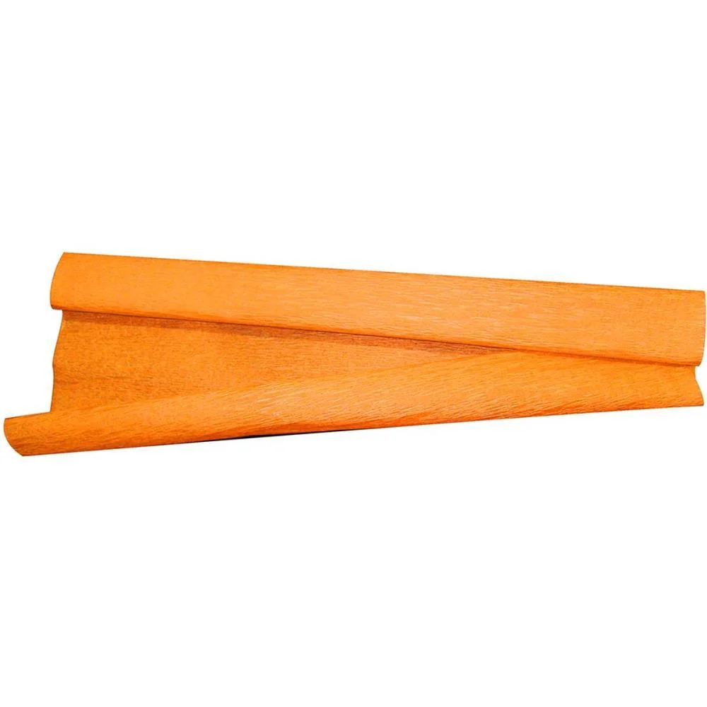 Papel Crepom 48Cmx2,00M.laranja V.m.p. (Pct.c/10) - imagem 3