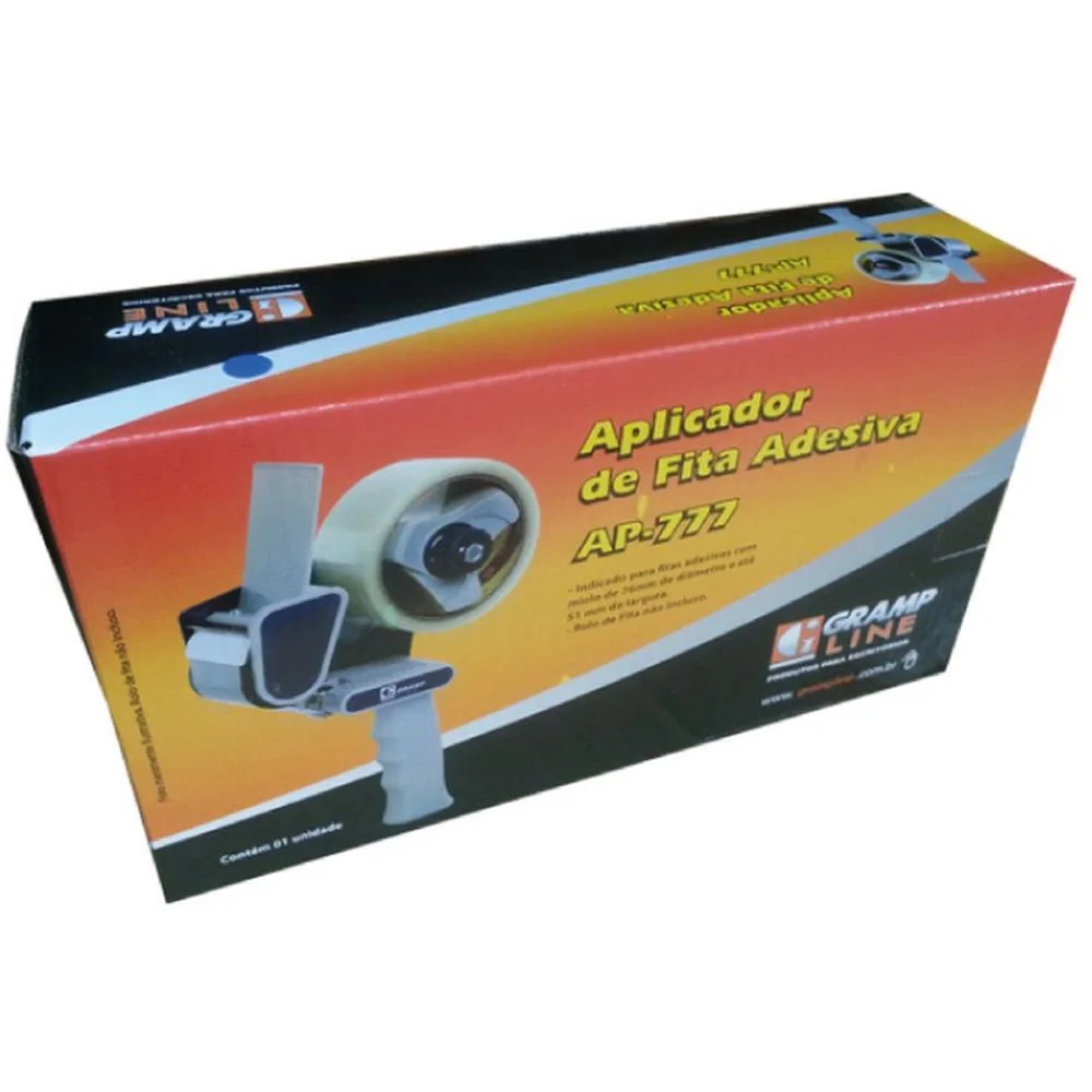 Suporte Para Fita Empacotar Ap777 Aplicador De Fitas Gramp Line (Unidade) - imagem 7