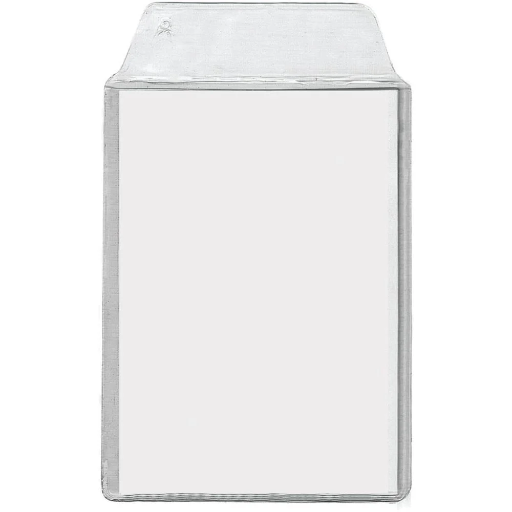 Porta Documento P/Rg C/Aba Cristal 7X10,5Cm. Acp (Pct/100) - imagem 2