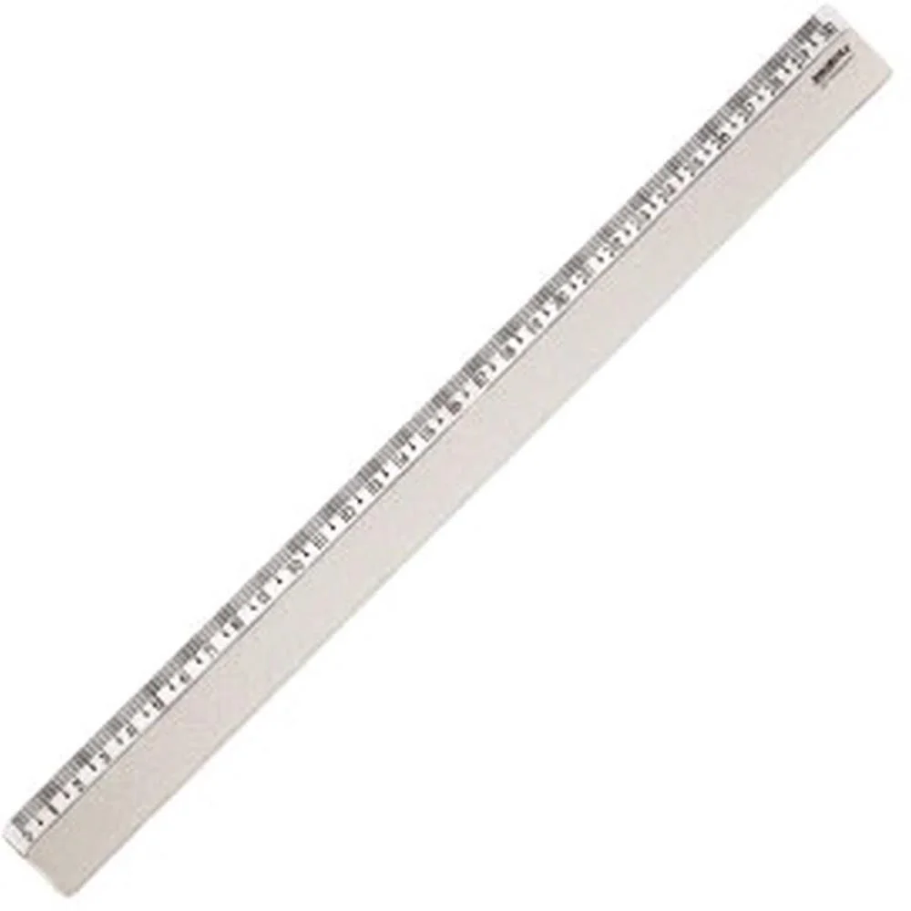 Regua Plastica Super Cristal 30Cm. Maxcril (Pct.c/10) - imagem 3