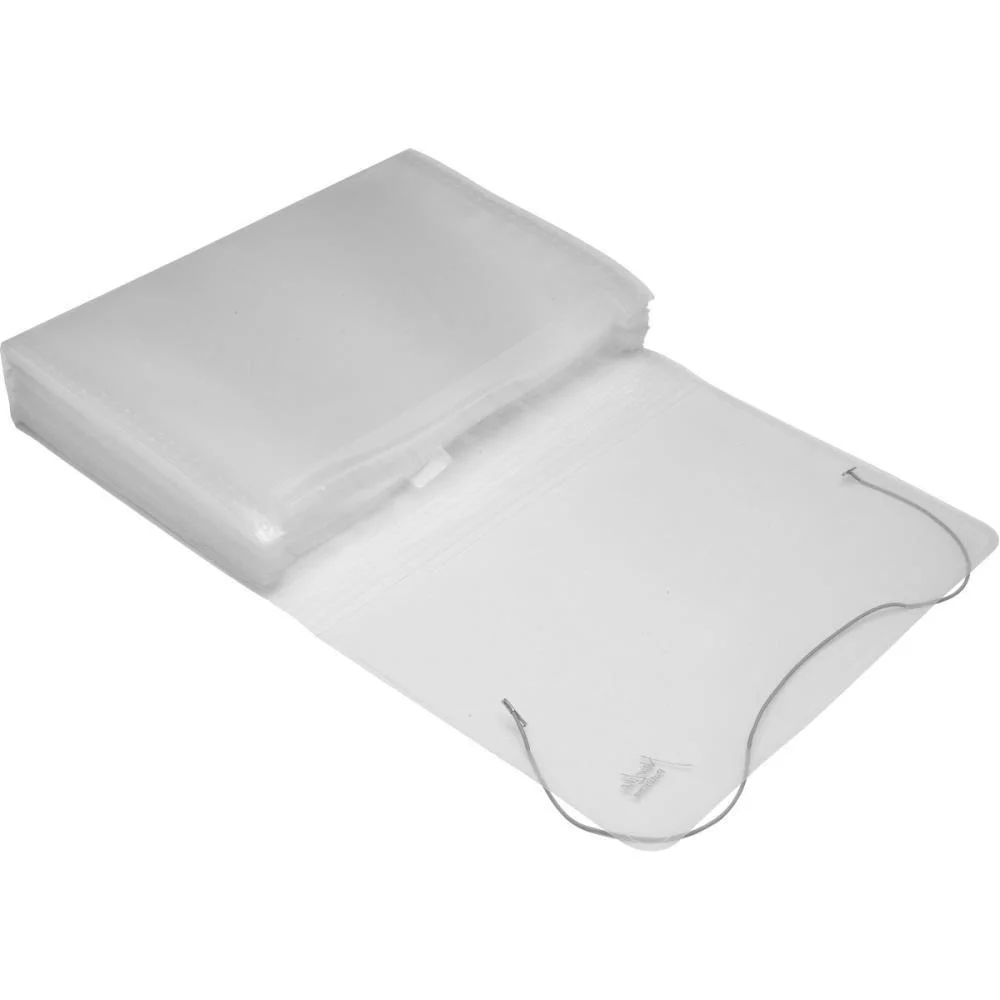 Pasta Sanfonada Plastica A4 31 Divisoes Cristal Polibras (Unidade) - imagem 3