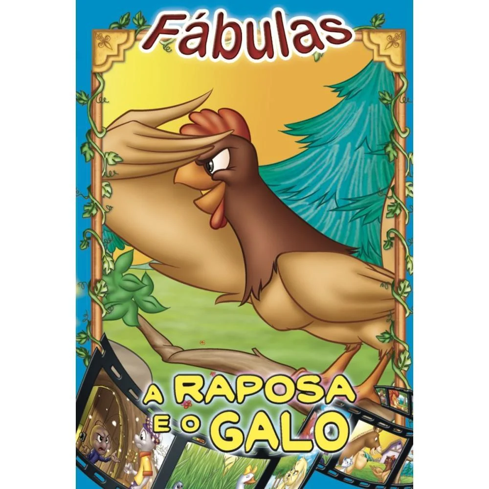Livro Infantil Ilustrado Fabulas - Licoes Para A Vida Bicho Esperto (Pct.c/08) - imagem 6