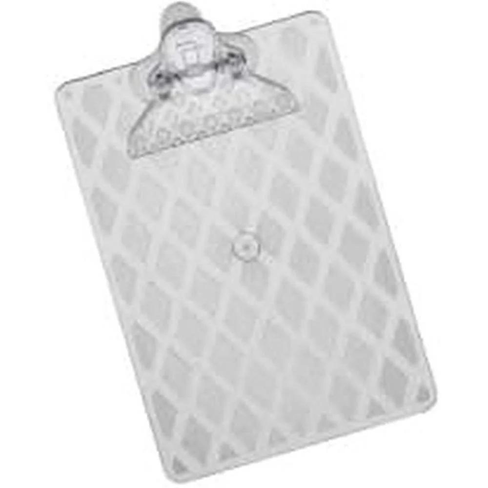 Prancheta Plastica 1/2 Oficio Cristal Maxcril (Unidade) - imagem 2