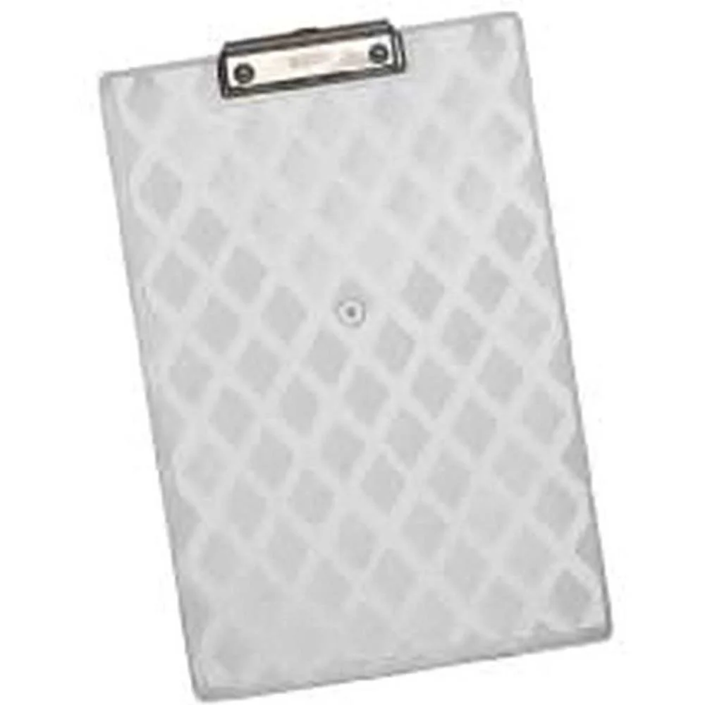 Prancheta Plastica Of.luxo Metal Cristal Maxcril (Unidade) - imagem 2