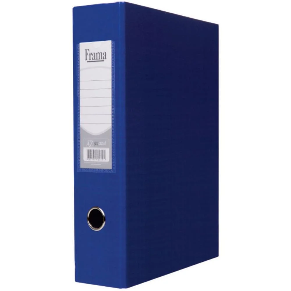 Pasta Registradora Oficio Larga Azul Frama (Pct.c/04) - imagem 3