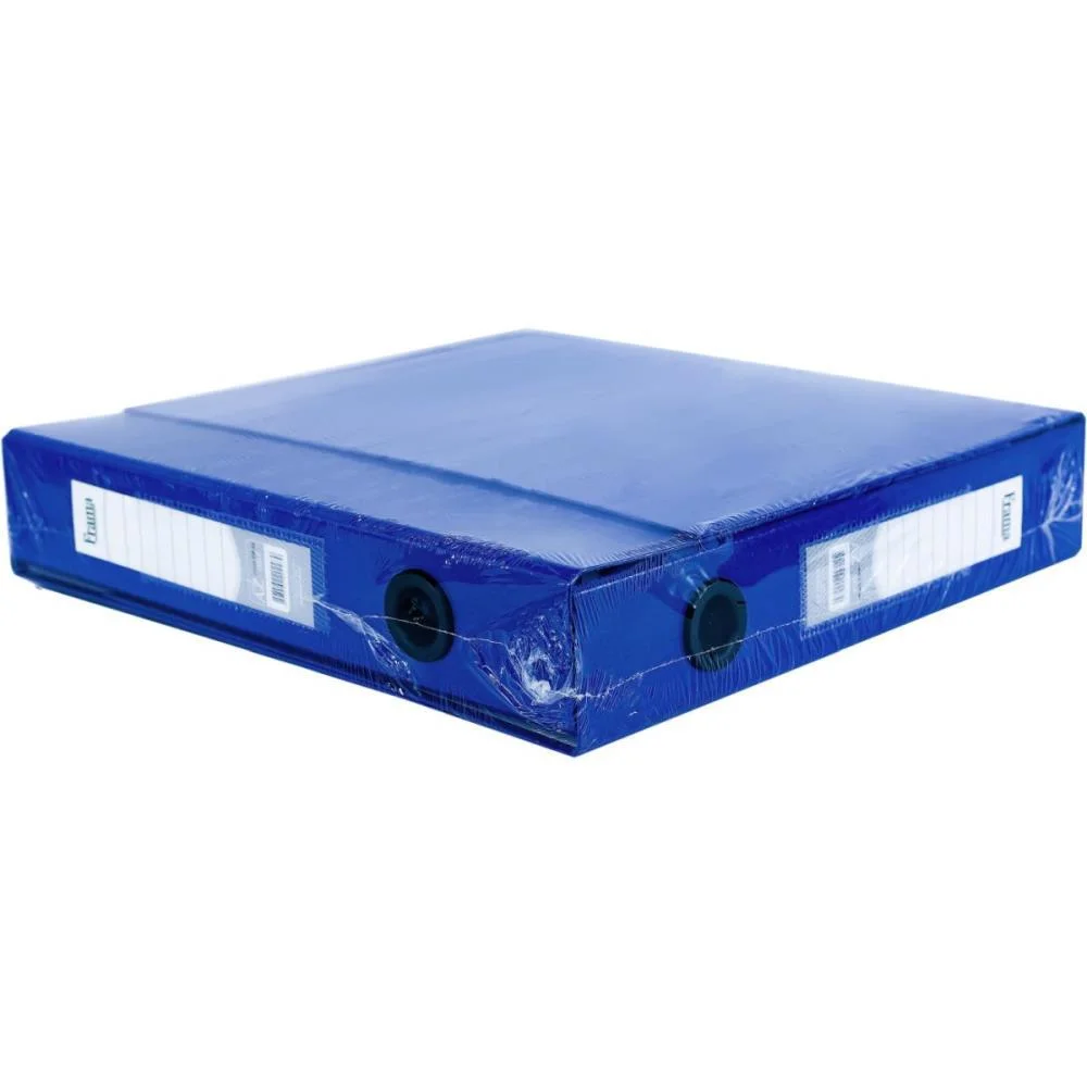 Pasta Registradora Oficio Estreita Azul Frama (Pct.c/04) - imagem 4