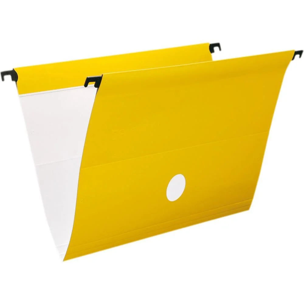 Pasta Suspensa Delloplus Haste Plast Amarela Dello (Pct.c/06) - imagem 2