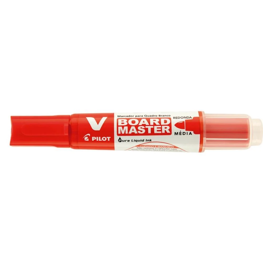 Pincel Quadro Branco Wbma-Vbm Recarreg.refil Verm Pilot (Cx.c/12) - imagem 3