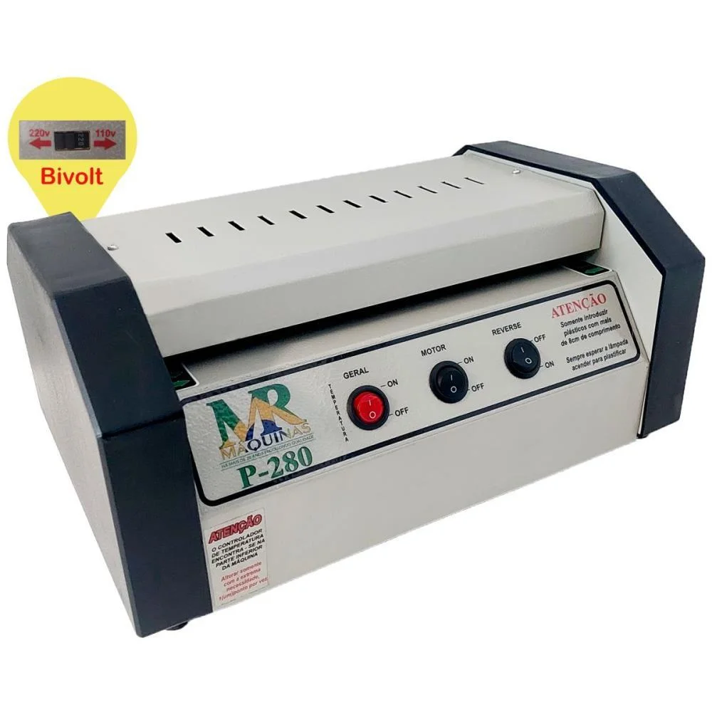 Maquina Plastificadora Oficio P-280 Bivolt Mr Maquinas - imagem 2