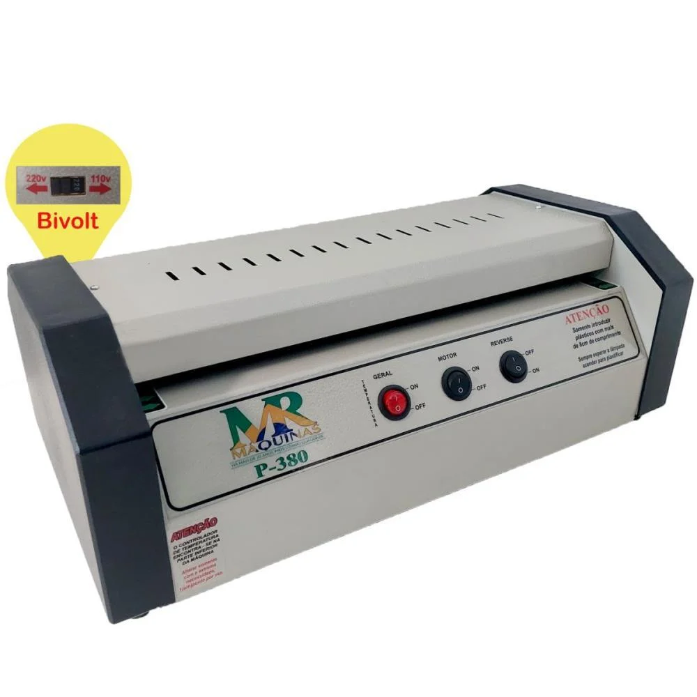 Maquina Plastificadora A3 P-380 Bivolt Mr Maquinas - imagem 2