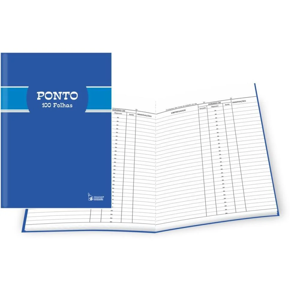 Livro Ponto 1/4 100 Folhas Tamoio (Unidade) - imagem 2