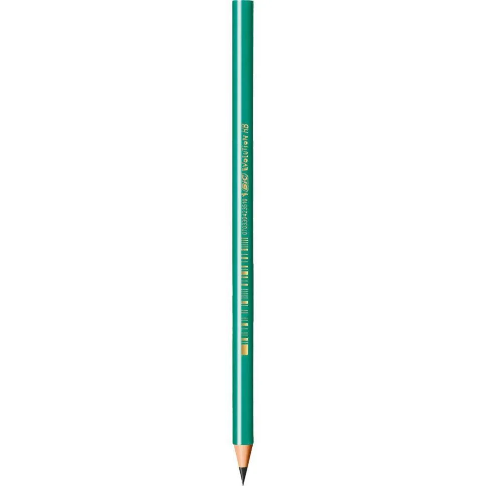 Lapis Preto Redondo Evolution Preto S/Borracha Bic (Cx.c/144) - imagem 4