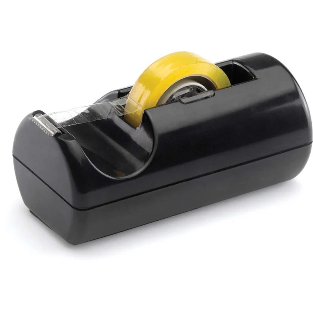 Suporte Para Fita Adesiva Pequeno Preto Maxcril - imagem 3