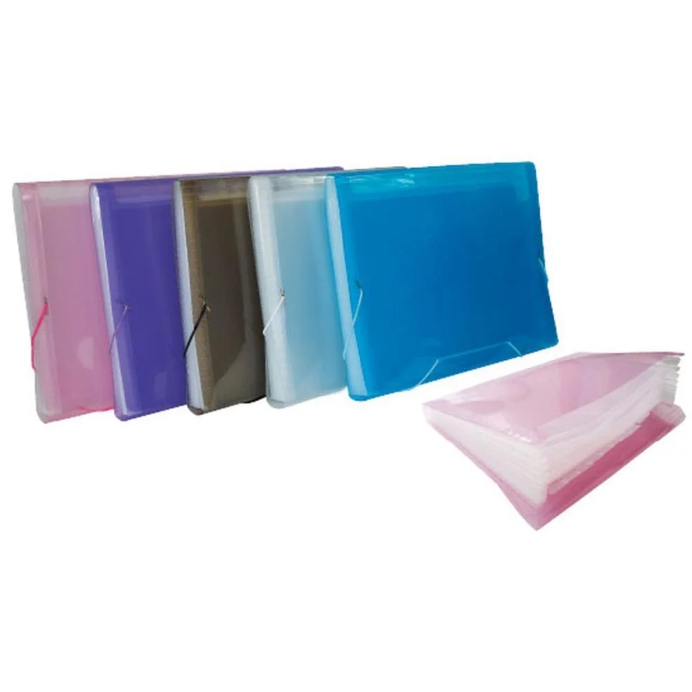 Pasta Sanfonada Plastica A4 12 Divisoes Lilas Acp (Unidade) - imagem 4