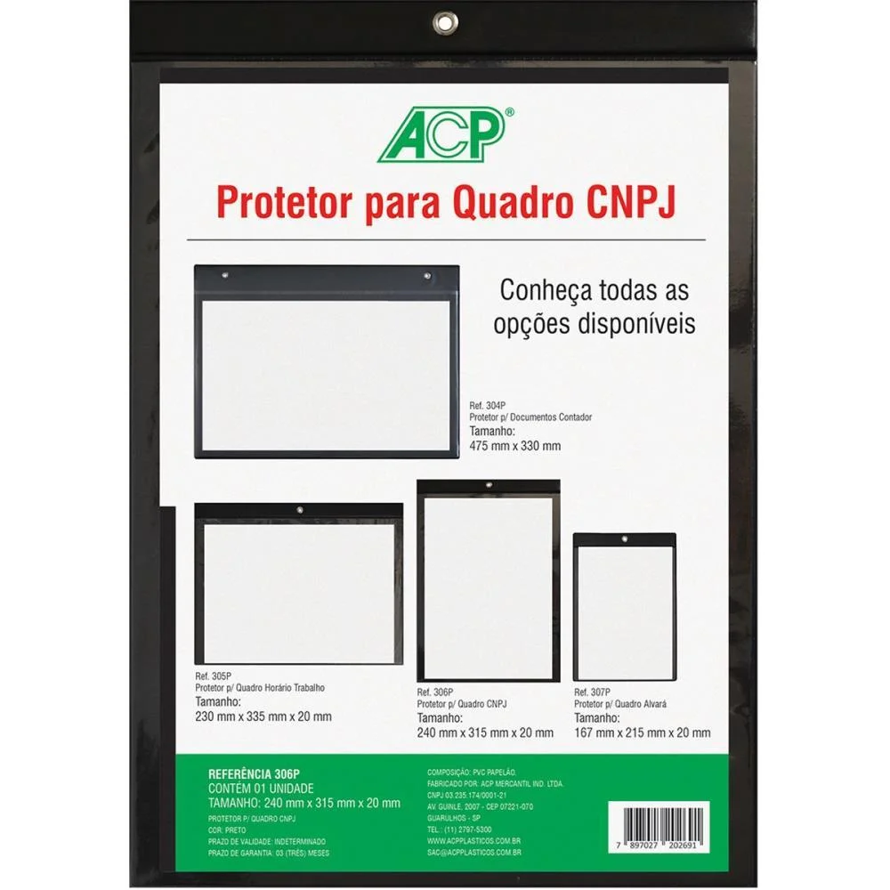 Porta Alvara Quadro Cgc Vertical Acp (Pct.c/05) - imagem 3