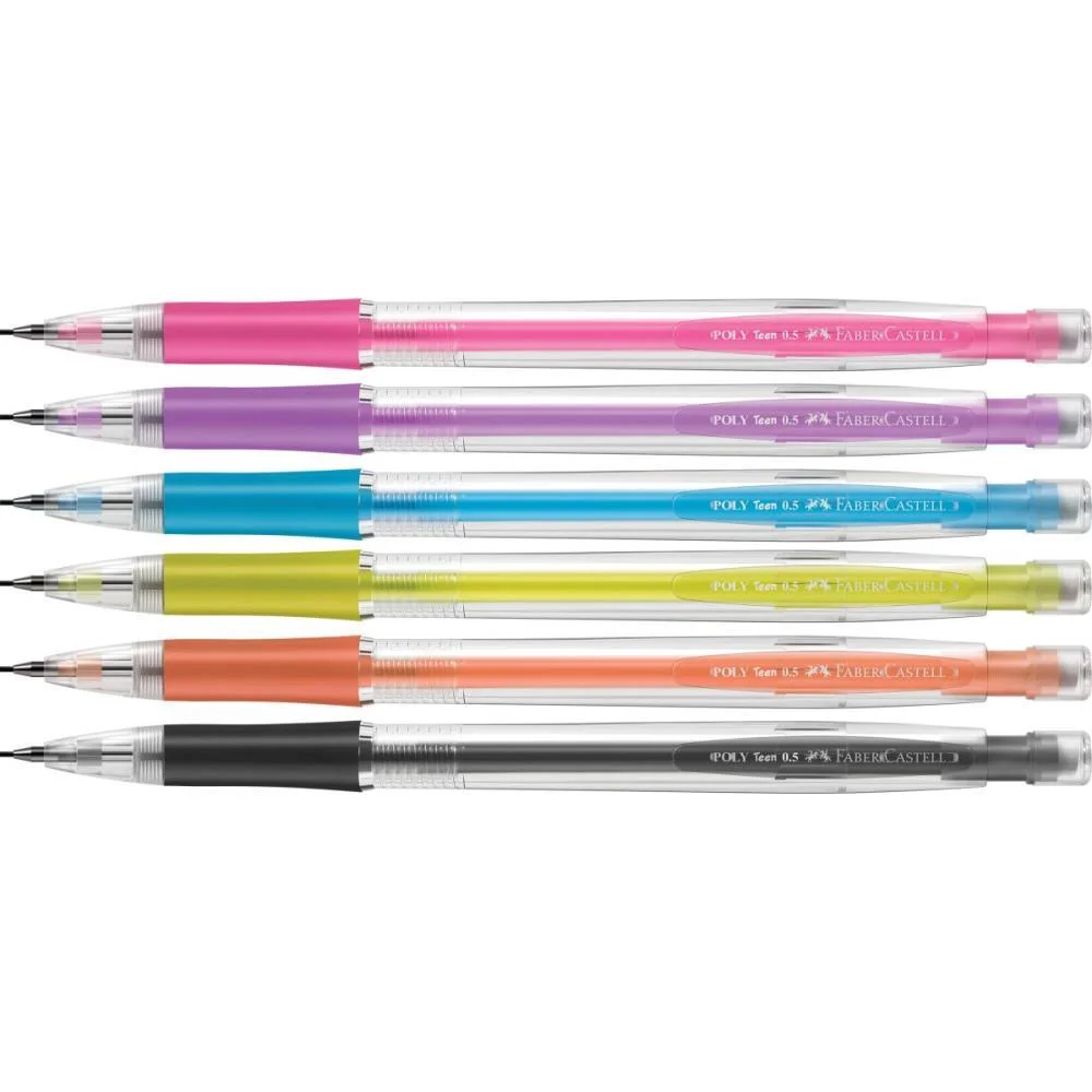 Lapiseira 0.5Mm Poly Teen (S) Faber-Castell (Cx.c/24) - imagem 4