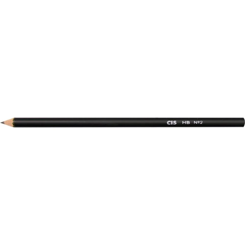 Lapis Preto Redondo Plastic Hb N.2 Sertic (Cx-144) - imagem 4