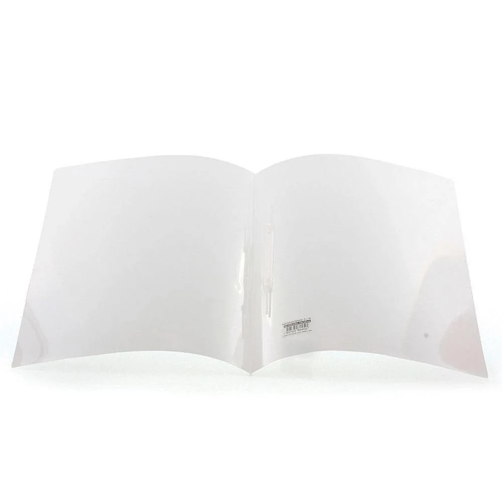 Pasta Grampo Trilho Plastica Oficio Cristal Delloplast Dello (Pct.c/10) - imagem 4