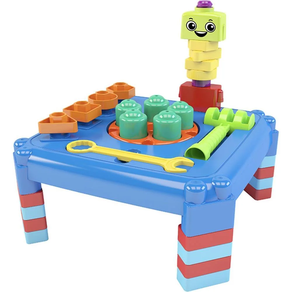 Brinquedo Para Montar Bancada Mecanico 36Pcs Bloco Dismat (Unidade) - imagem 3