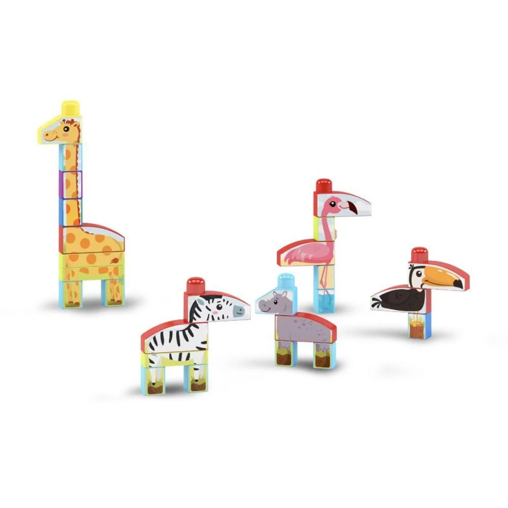 Brinquedo Para Montar Mais Blocos X 3Em1 40Pcs Dismat (Unidade) - imagem 2