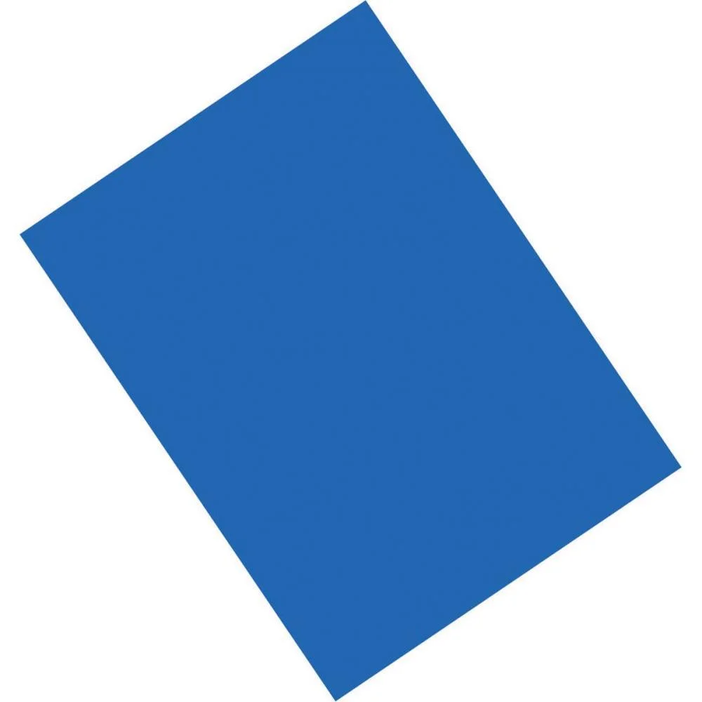 Papel Camurca 40X60Cm. Azul Royal V.m.p. (Pct.c/25) - imagem 2