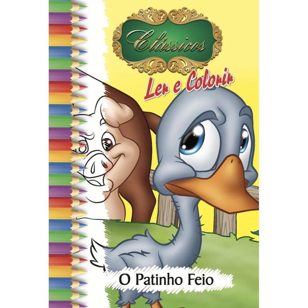 Livro Infantil Colorir Classicos 10Pags 20X27 Bicho Esperto (Pct.c/10) - imagem 10