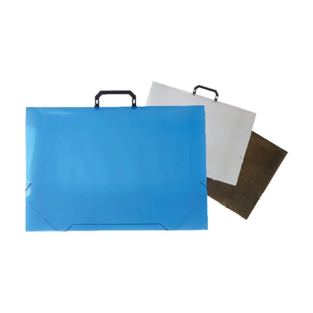 Maleta Plastica Com Alca A3 Fume 23Mm Acp - imagem 4