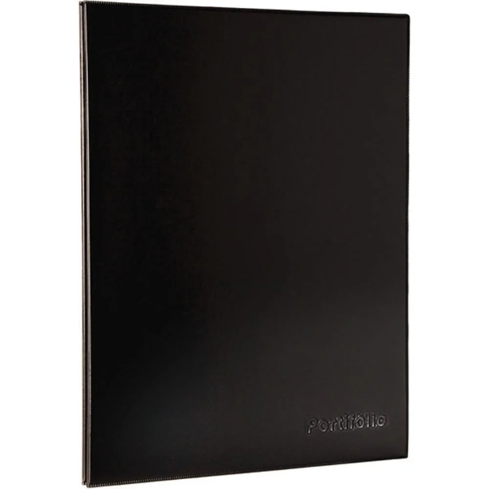 Pasta Catalogo A3 10 Env. Medios Port. Preta Dac (Pct.c/02) - imagem 2