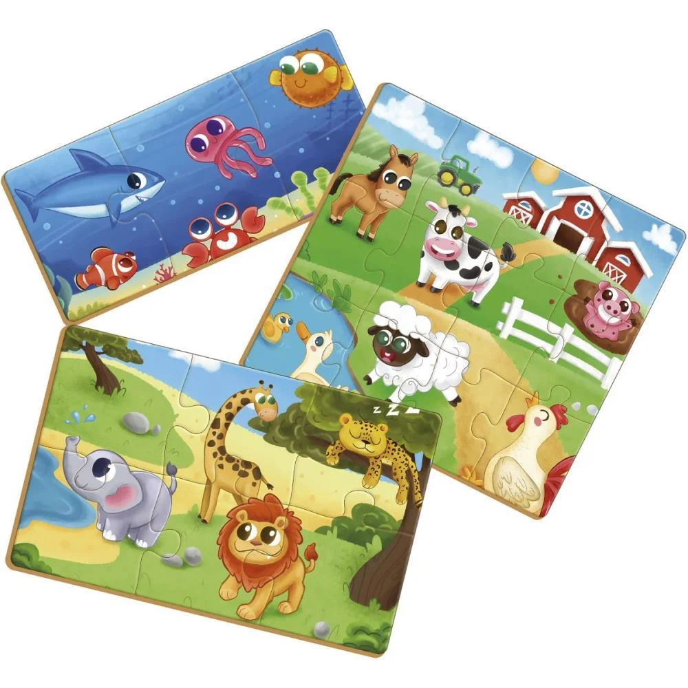 Quebra-Cabeca Madeira Progressivo 30Pcs Brinc. De Crianca (Unidade) - imagem 2