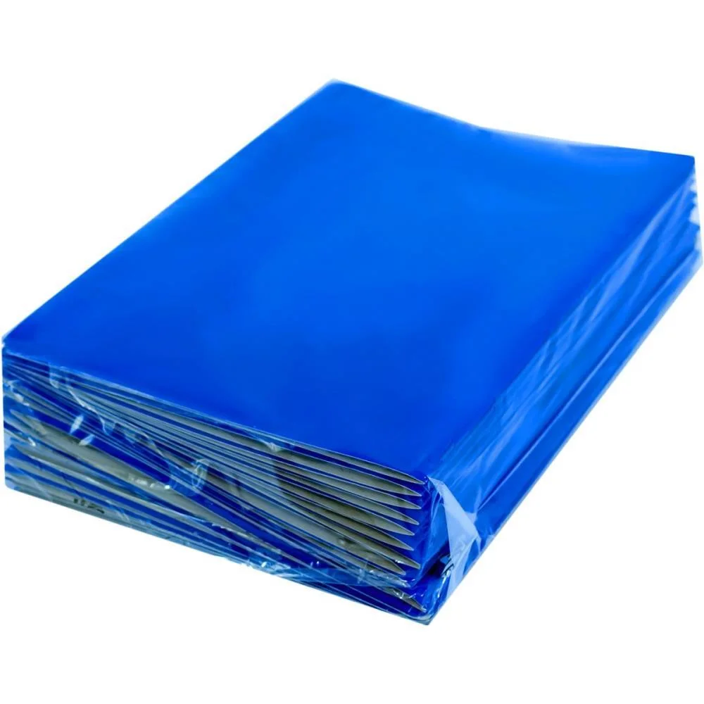 Pasta Grampo Trilho Papel Oficio Azul Frama (Pct.c/20) - imagem 4