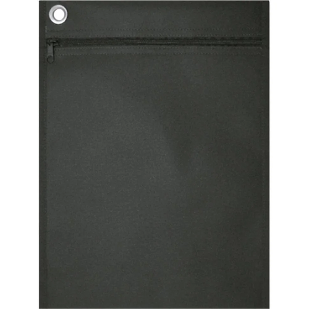 Pasta Malote Nylon 25X35Cm Preta Vertical Reflex (Pct.c/03) - imagem 2