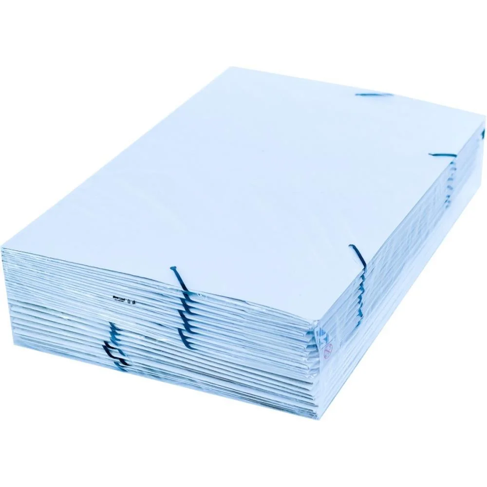 Pasta Aba Elastica Papel Oficio Branca Frama (Pct.c/20) - imagem 4