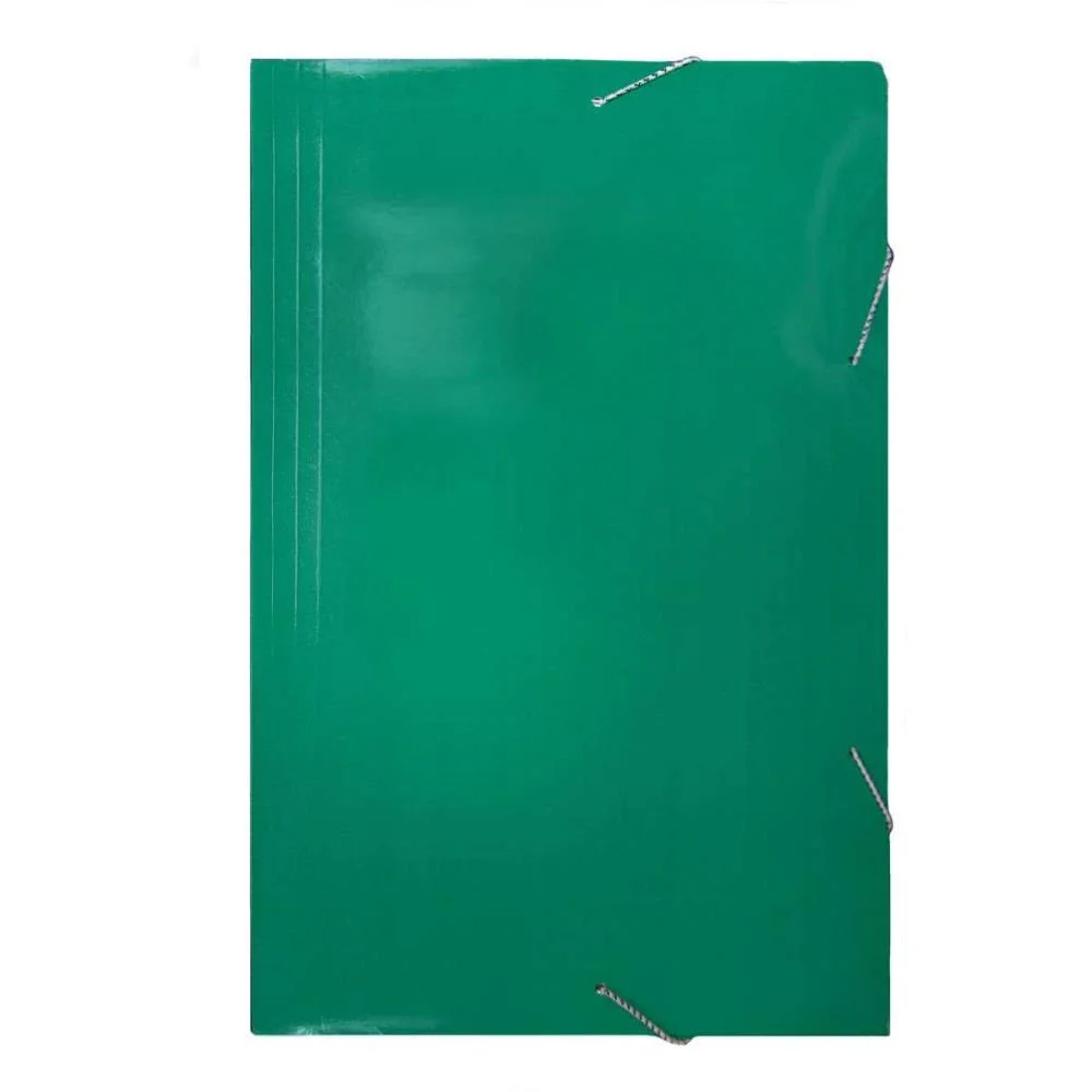Pasta Aba Elastica Papel Oficio Verde Frama (Pct.c/20) - imagem 3