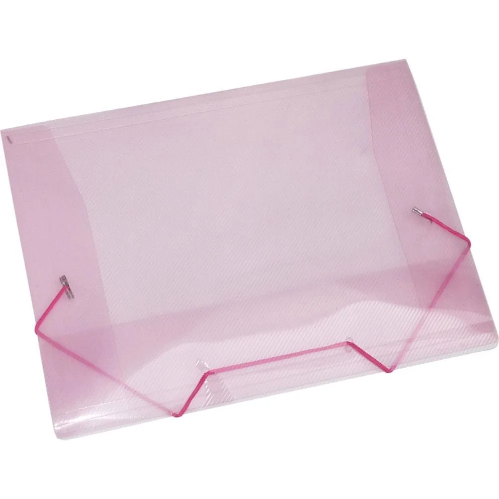 Pasta Aba Elastica Plastica Mini Rosa Acp (Pct.c/10) - imagem 3