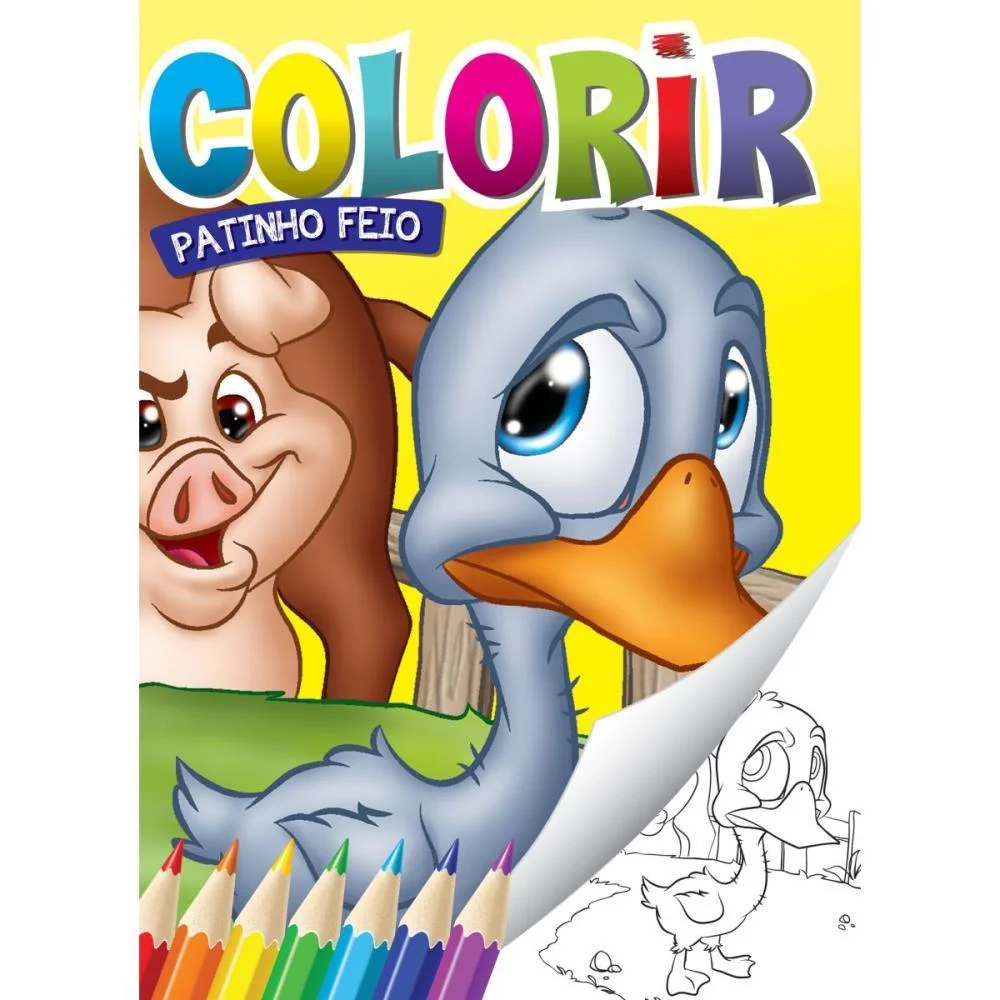 Livro Infantil Colorir Classicos Solapa Pequeno 08Liv Bicho Esperto (Pct.c/08) - imagem 10