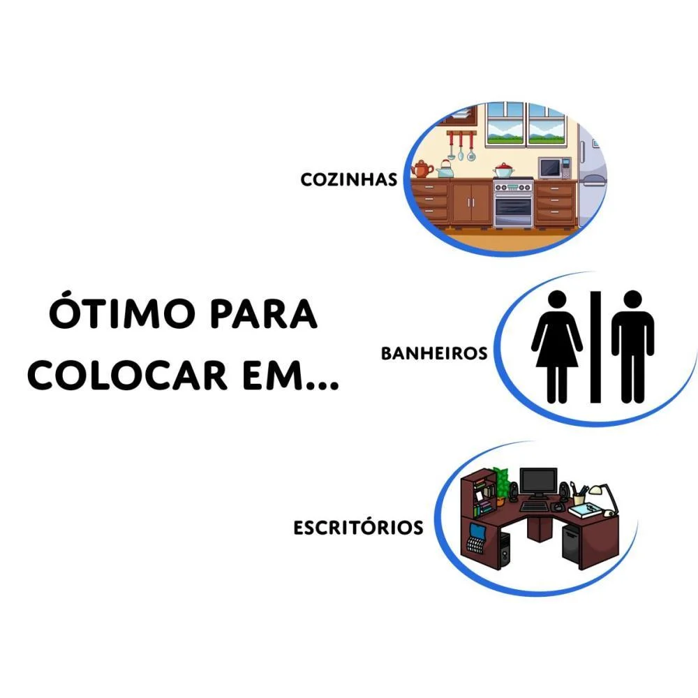 Lixeira Para Escritorio Preto 12,5Lts. Dello (Unidade) - imagem 5