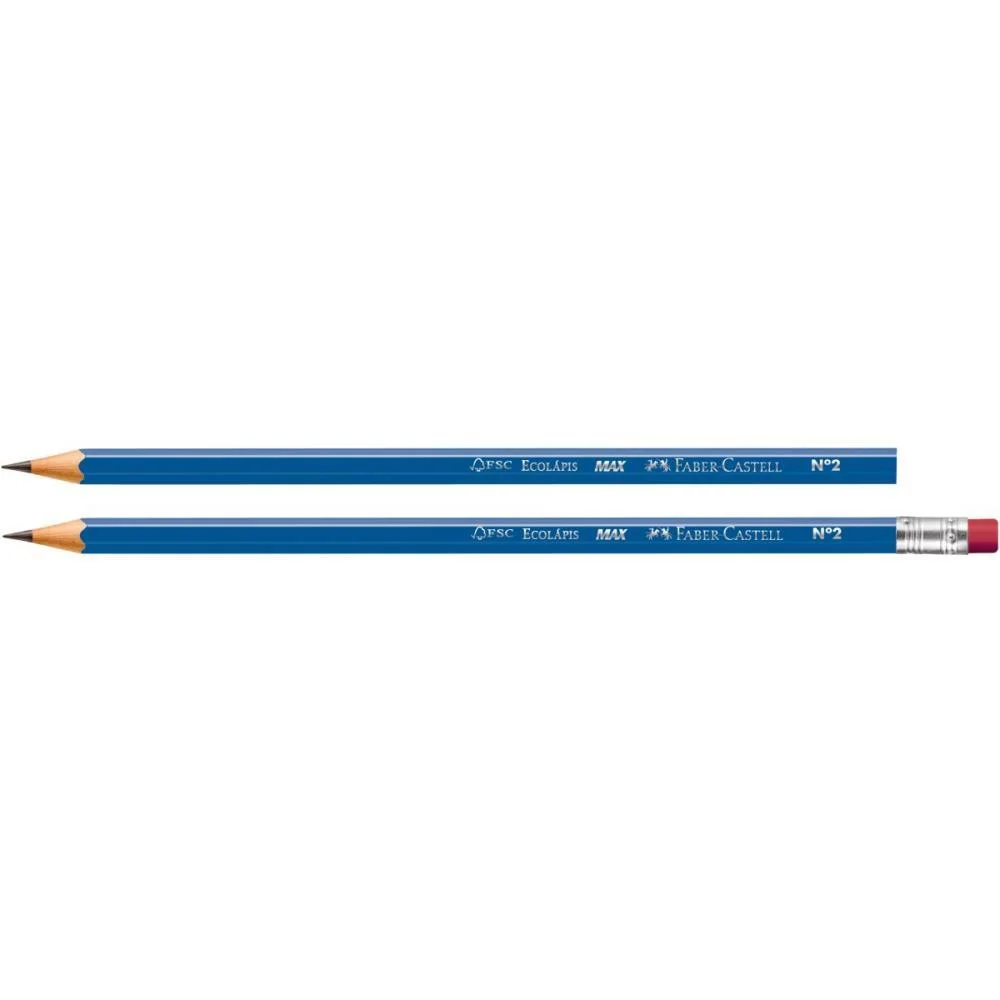 Lapis Preto Sextavado Ecolapis Presto S/Borracha Faber-Castell (Cx.c/144) - imagem 4