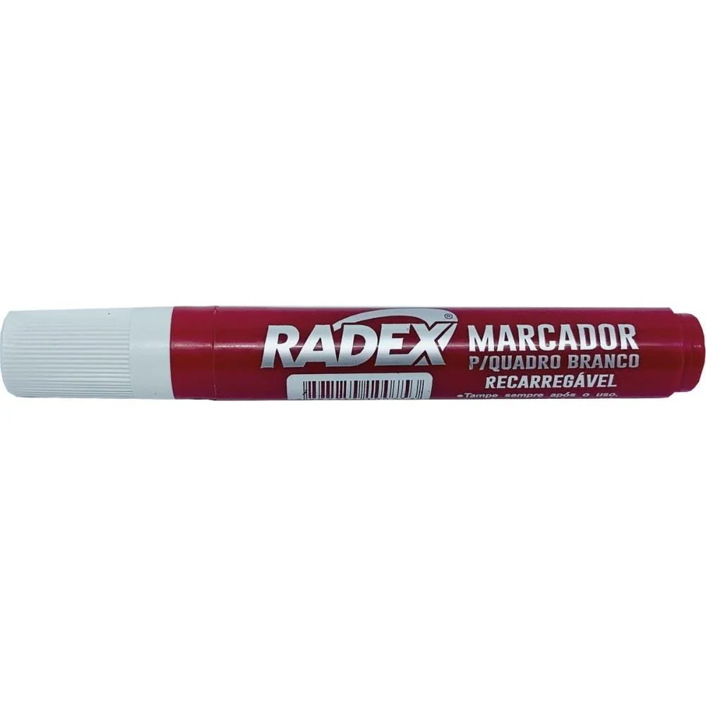 Pincel Quadro Branco Recarregavel Vermelho Radex (Cx.c/12) - imagem 3