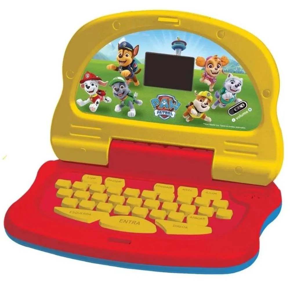 Laptop Infantil Patrulha Canina Minigame Bilin Candide - imagem 4