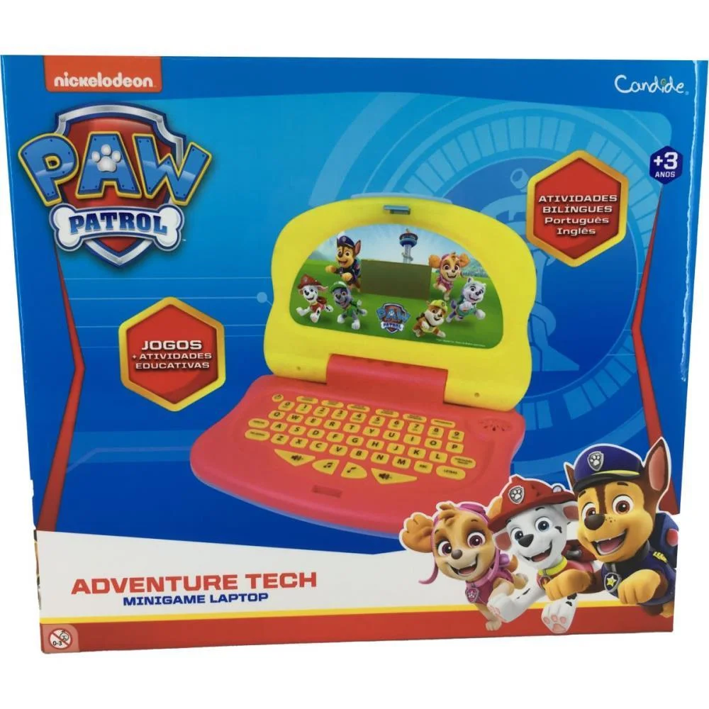 Laptop Infantil Patrulha Canina Minigame Bilin Candide - imagem 6
