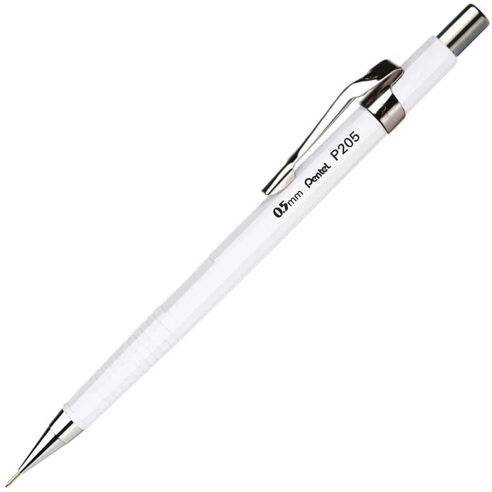 Lapiseira 0.5Mm Pentel Branca Pentel (Blister) - imagem 3