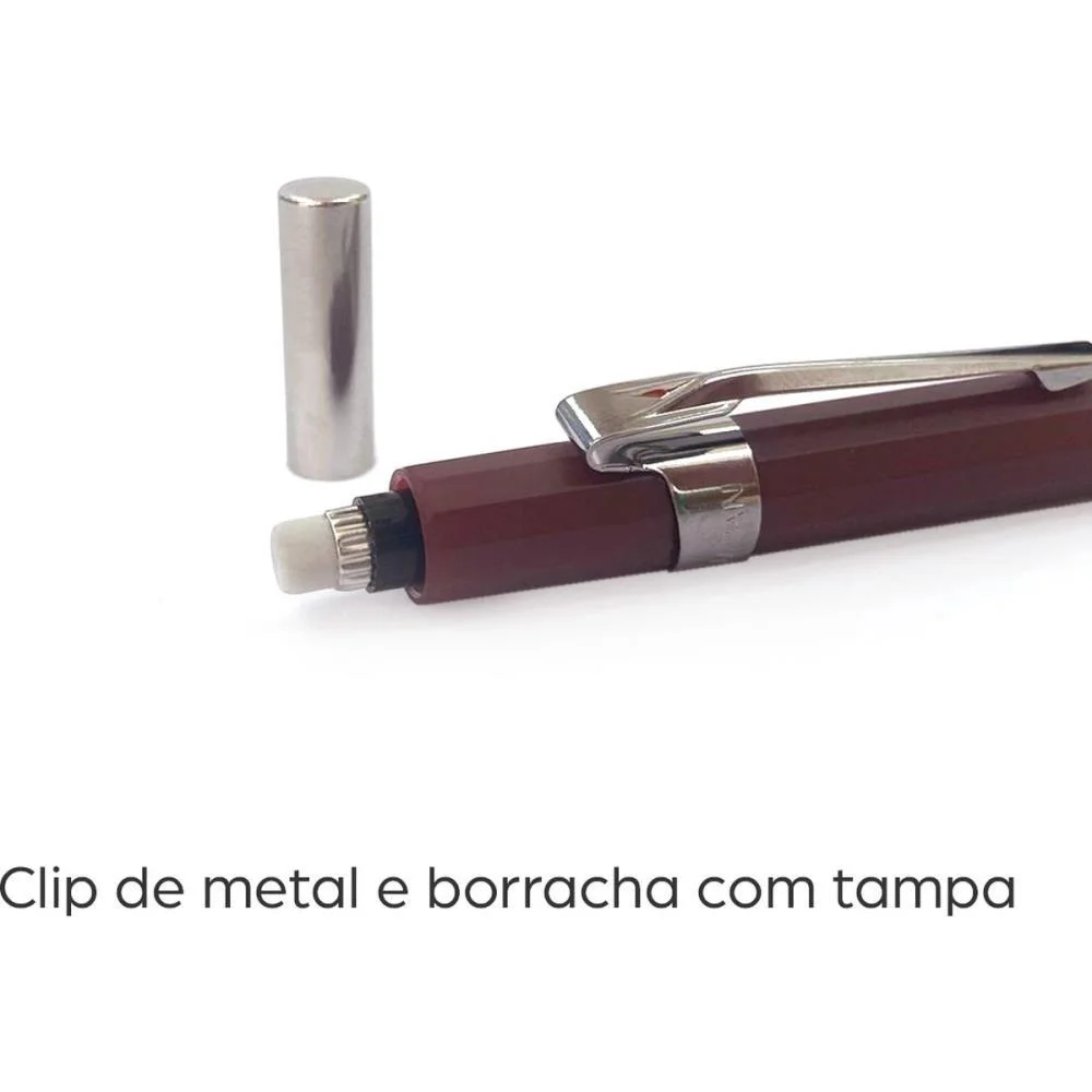 Lapiseira 0.5Mm Pentel Branca Pentel (Blister) - imagem 5