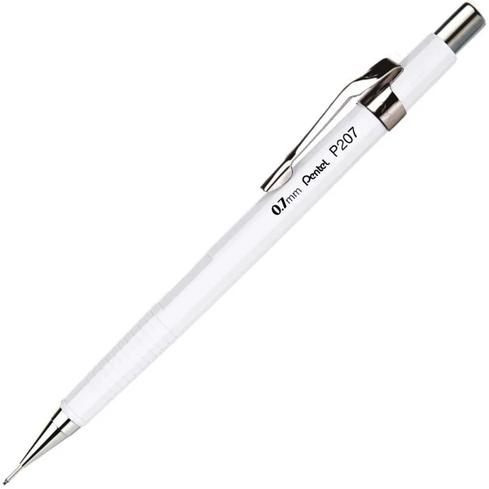 Lapiseira 0.7Mm Pentel Branca Pentel (Blister) - imagem 3