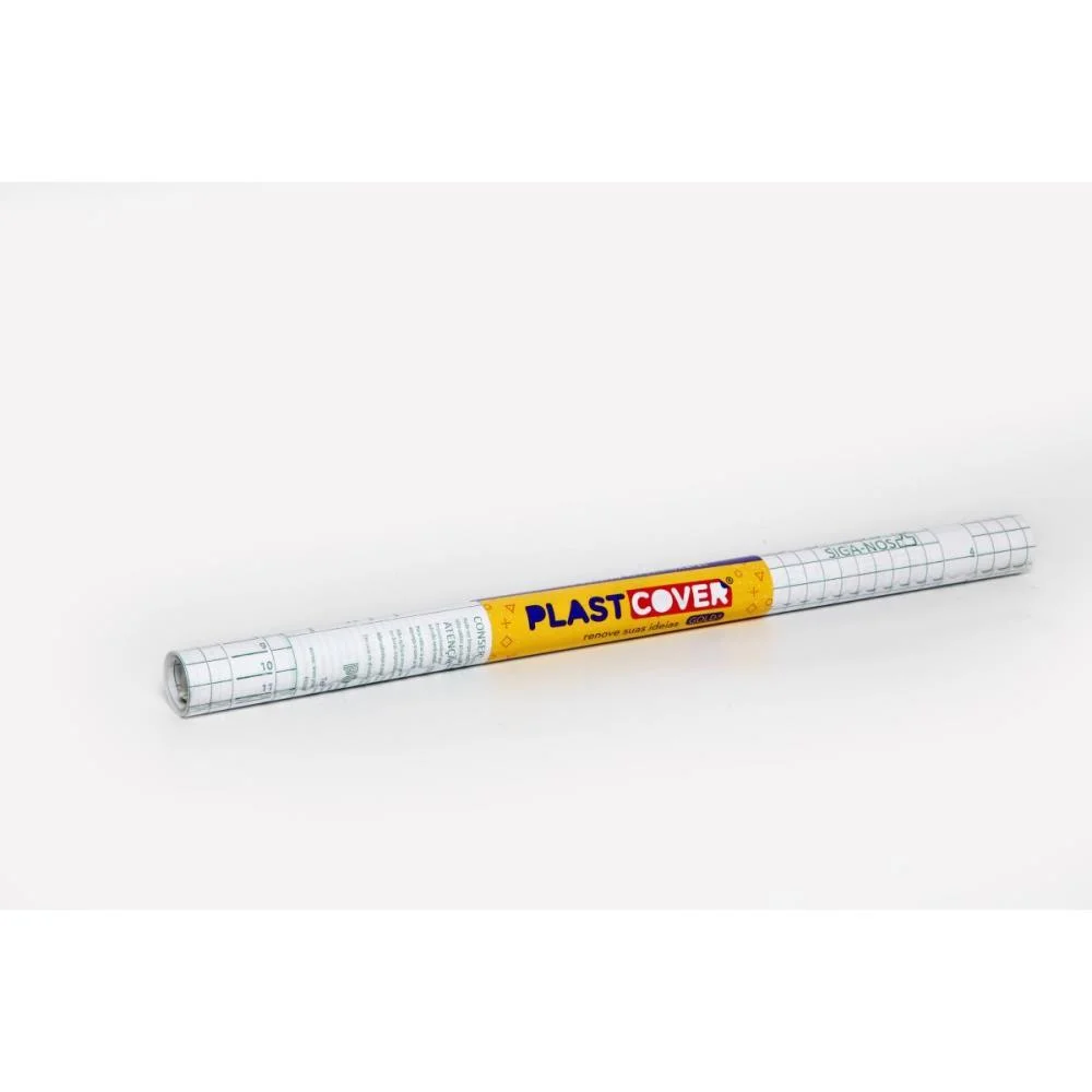 Plastico Adesivo Transparente 45Cm X 2M 0,70 Contact (Rolo) - imagem 2