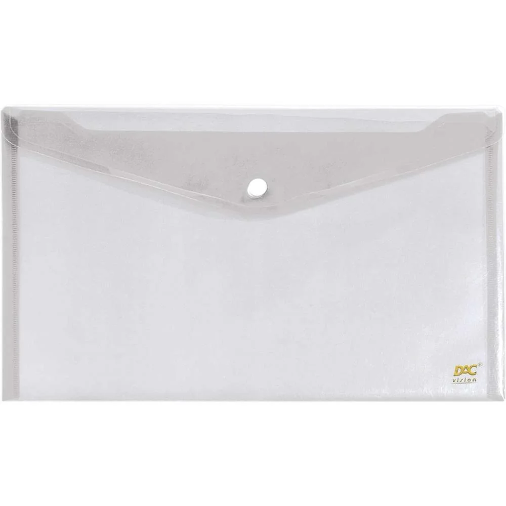 Pasta Envelope A5 Cristal C/Botao Dac (Pct.c/10) - imagem 3