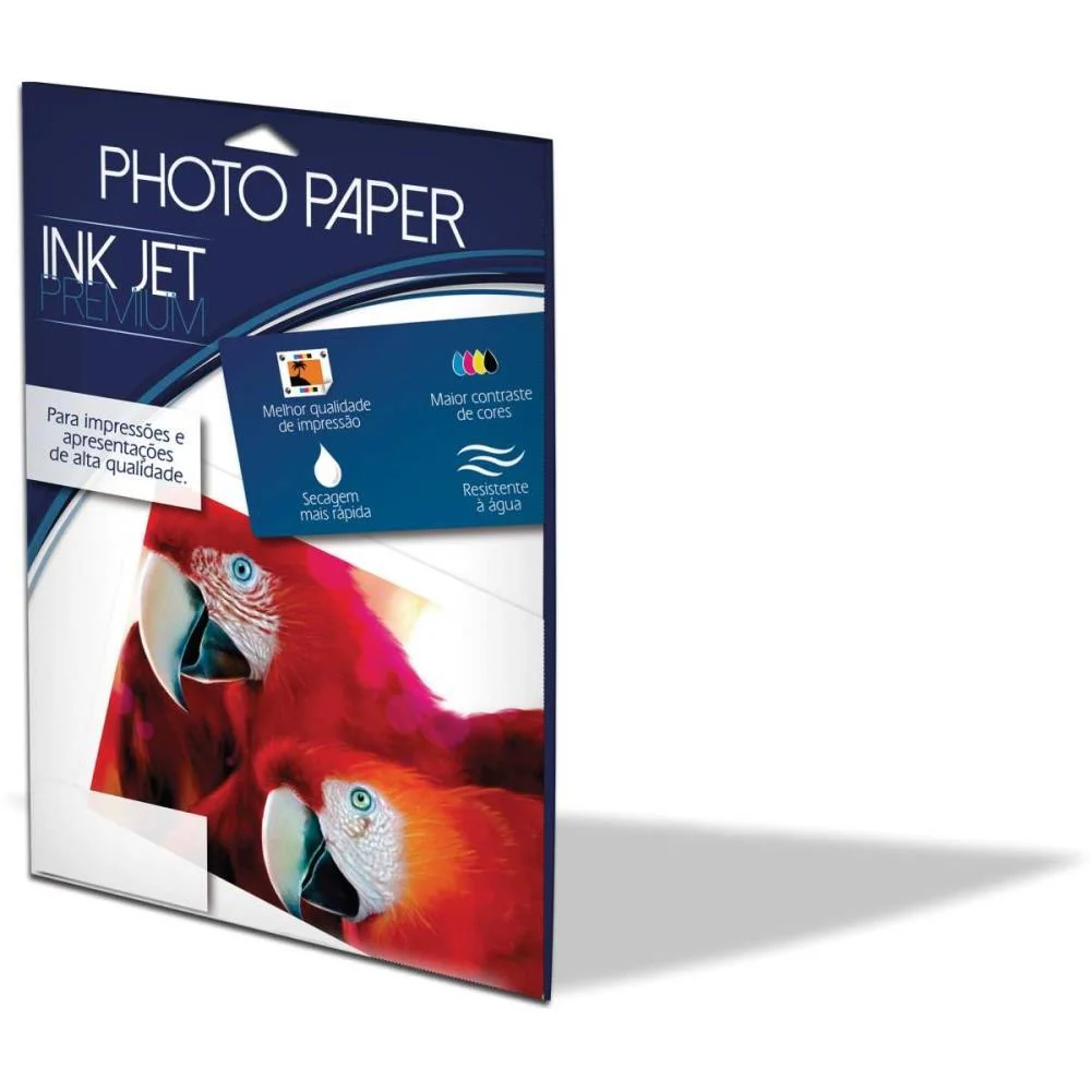 Papel Fotografico Inkjet A3 Glossy 180G 297X420Mm Mares (Cx.c/50) - imagem 3